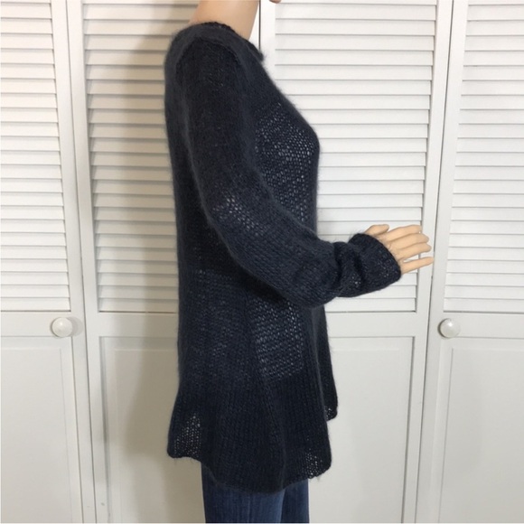 Calvin Collection Vintage 1994 S/S collection Mohair Hand Knit Sweater - Picture 5 of 10